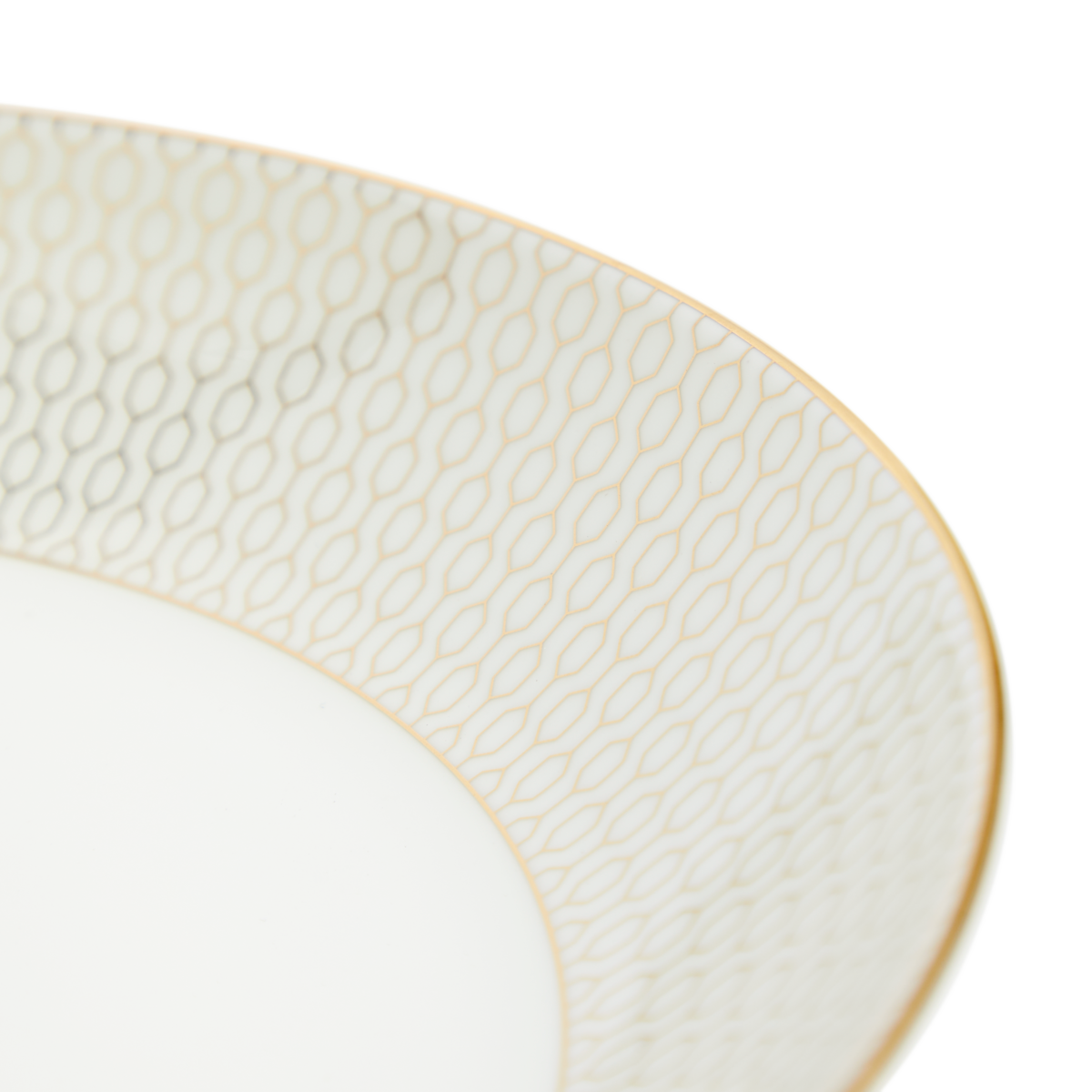 Jan Gold Rimmed Side Plate 22cm JH-000019